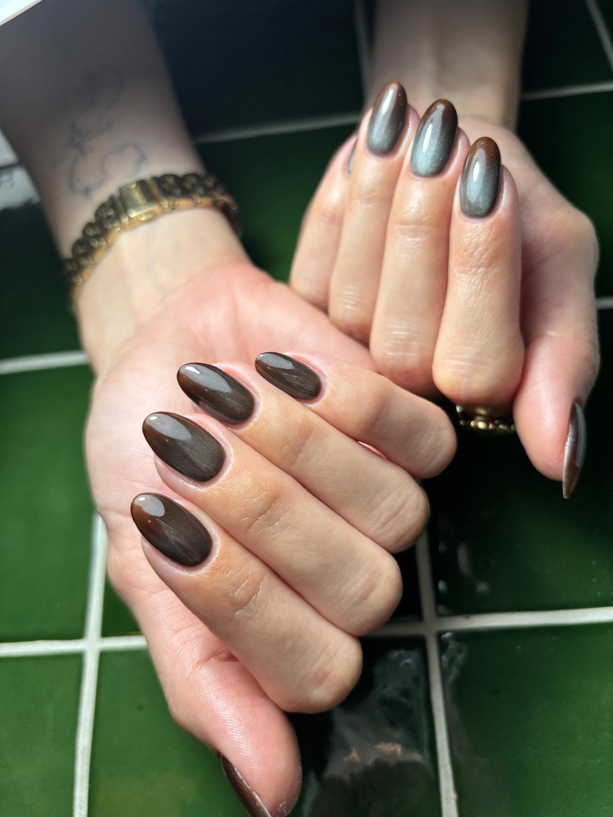 Subtle Glitter Accent